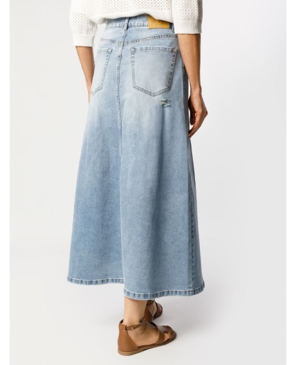 Юбка женская голубой