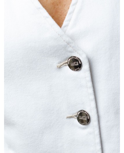 Жилет женский белый