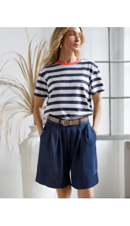 Шорты женские синий