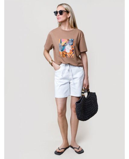 Шорты женские белый