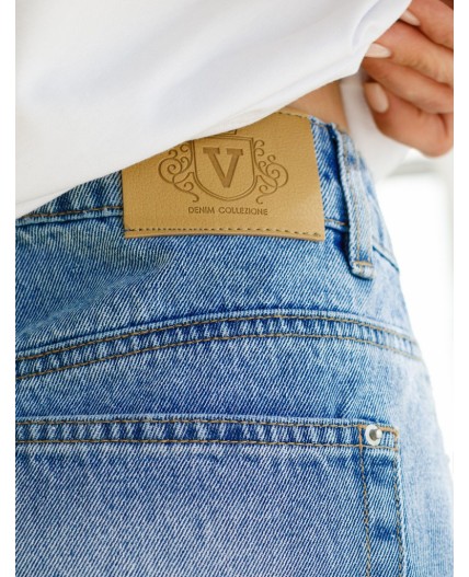 Шорты женские голубой