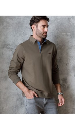 Джемпер мужской хаки