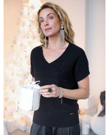 Джемпер женский черный