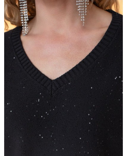 Джемпер женский черный