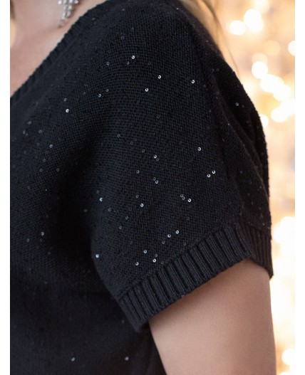 Джемпер женский черный