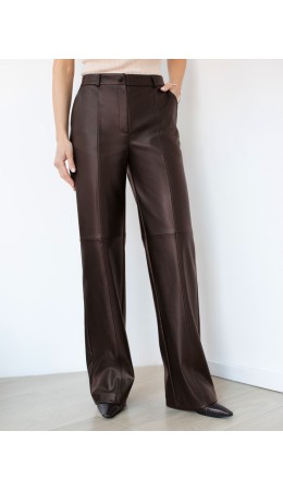 Брюки женские коричневый