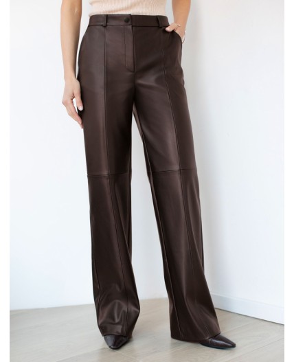 Брюки женские коричневый