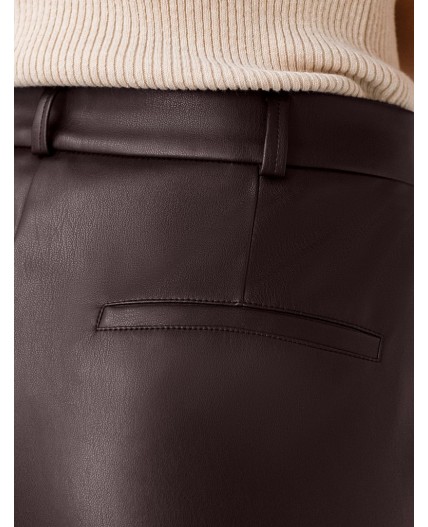 Брюки женские коричневый