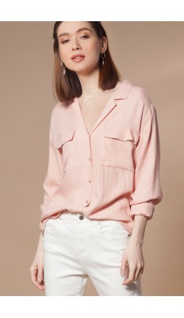 Блузка женская пудровый