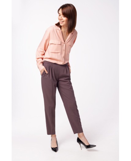 Блузка женская пудровый