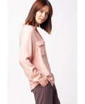 Блузка женская пудровый