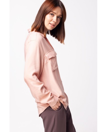 Блузка женская пудровый