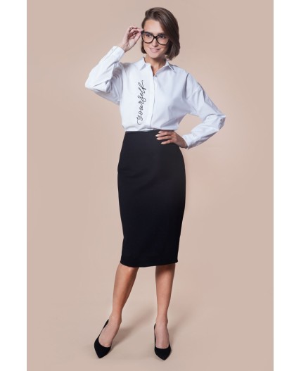 Блузка женская белый_yourself