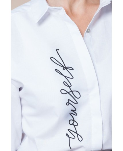 Блузка женская белый_yourself