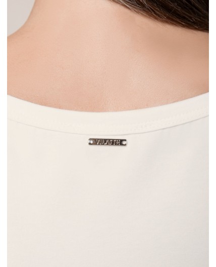 Топ женский молочный