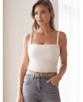 Топ женский молочный