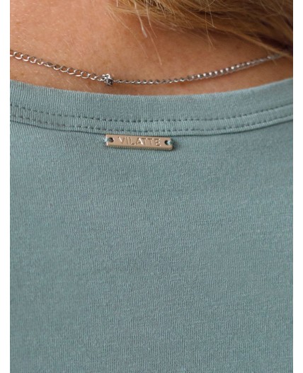 Топ женский св.оливковый