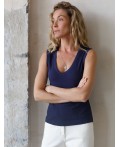 Топ женский т.синий