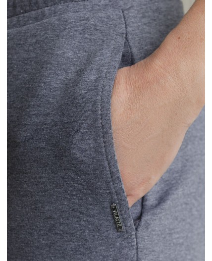 Брюки женские т.серый меланж