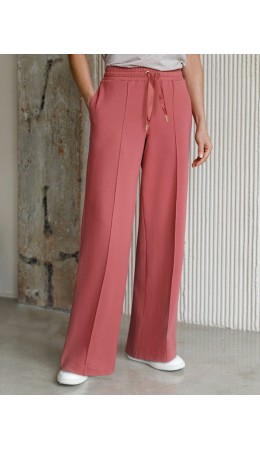 Брюки женские терракотовый