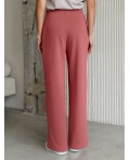 Брюки женские терракотовый