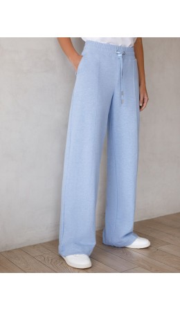 Брюки женские голубой меланж