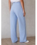 Брюки женские голубой меланж