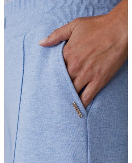 Брюки женские голубой меланж