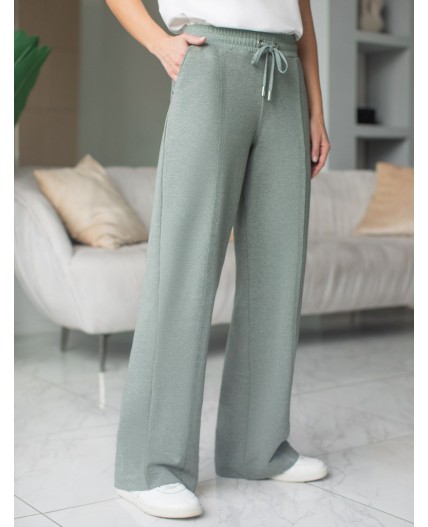 Брюки женские оливковый меланж