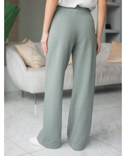 Брюки женские оливковый меланж