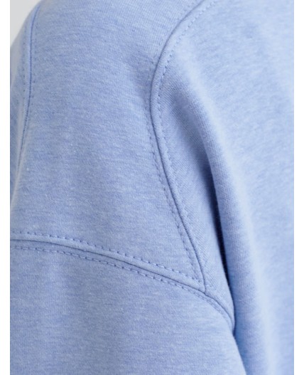 Джемпер женский голубой меланж