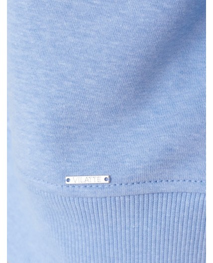 Джемпер женский голубой меланж