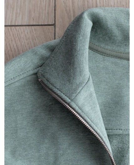 Джемпер женский оливковый меланж