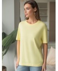 Футболка женская лимонный