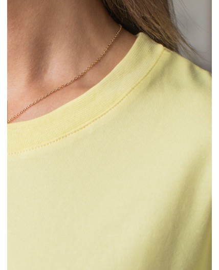 Футболка женская лимонный
