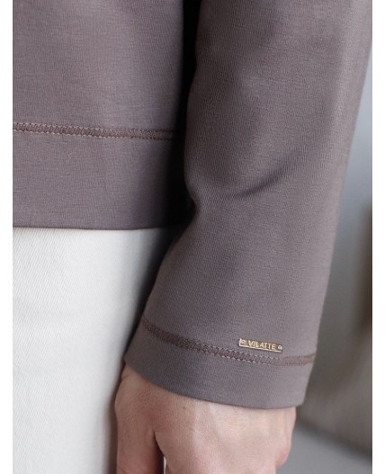 Джемпер женский кофейный