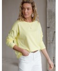 Джемпер женский лимонный