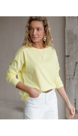 Джемпер женский лимонный