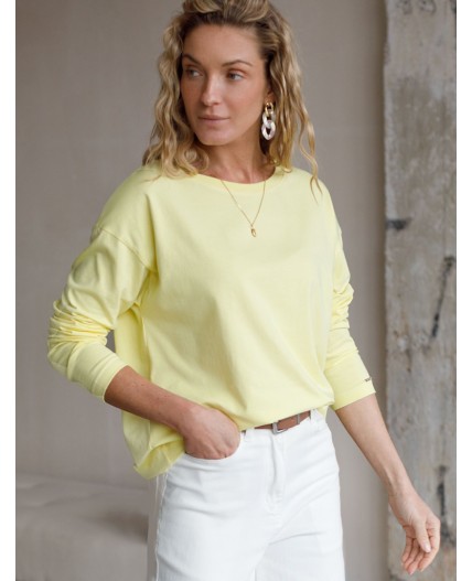 Джемпер женский лимонный