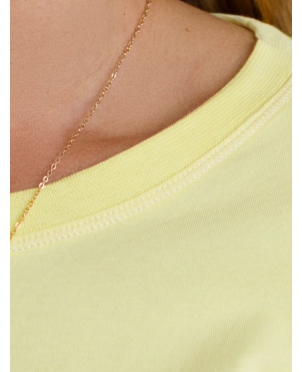 Джемпер женский лимонный