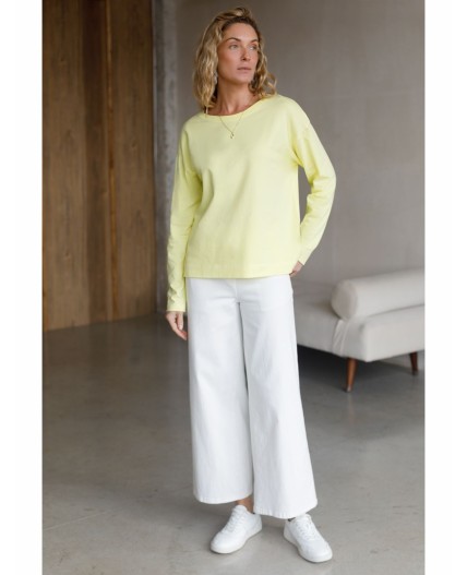 Джемпер женский лимонный