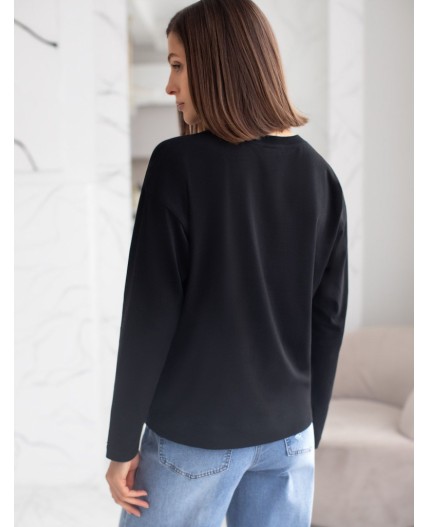 Джемпер женский черный