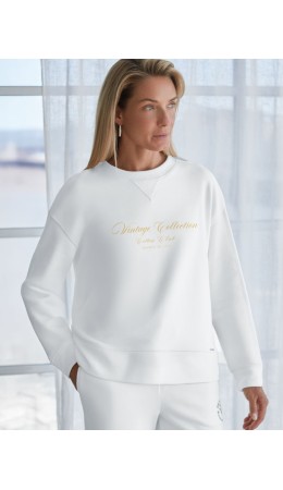 Джемпер женский белый_cotton club