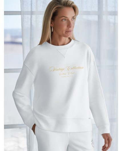 Джемпер женский белый_cotton club