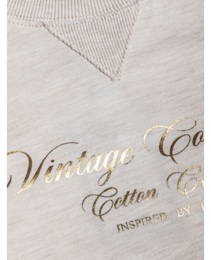 Джемпер женский овсяный меланж_cotton club