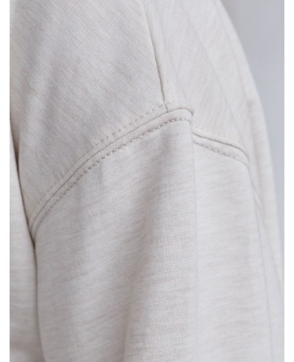 Джемпер женский овсяный меланж_cotton club