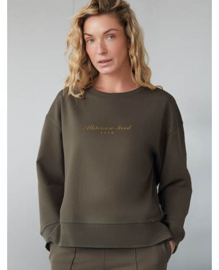 Джемпер женский хаки_athleisure mood