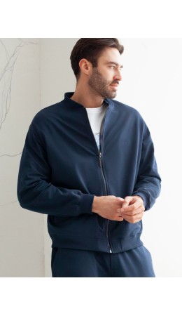 Джемпер мужской т.синий