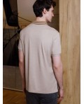 Футболка мужская бежевый меланж