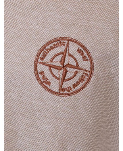 Футболка мужская бежевый меланж